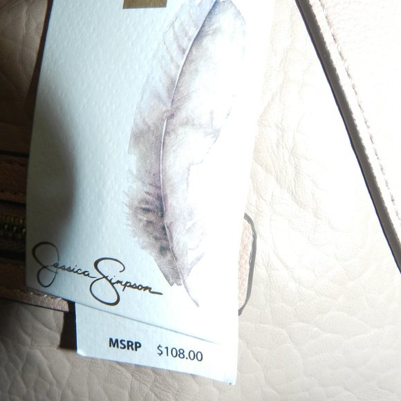 Jessica Simpson Pink Salt Jovia Cross Body Bag NWT/NEW - Picture 13 of 15